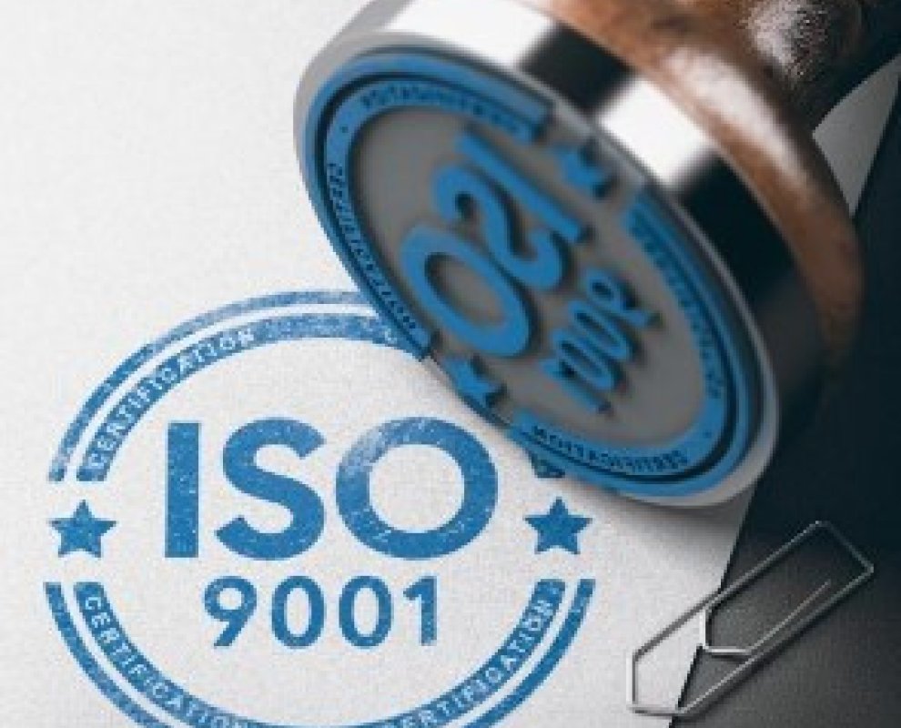 Certifikace ISO 9001 společnosti Exvalos